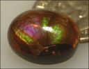 FIRE AGATE CABOCHON (Mexico) � 7.51 ct.